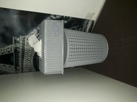 ست سطل و جا دستمال کاغذی مدل 003