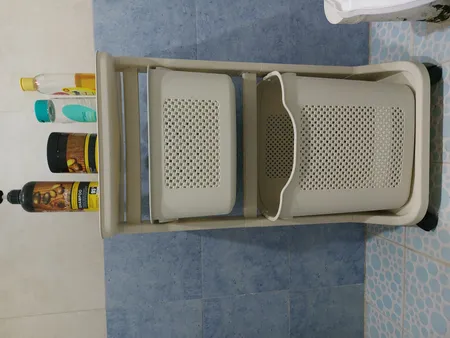 سبد رخت چرک لیمون مدل بافت