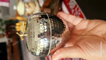 قندان مسی مس زنجان مدل اپل کد 008