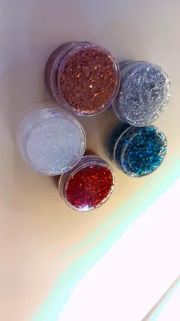 گلیتر مو و چشم شاینی مدل H-7 مجموعه 5 عددی