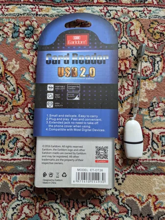 کارت‌خوان ارلدام مدل Card Reader - OT 26