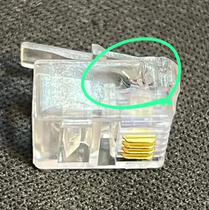 تجریه خرید سوکت تلفن مدل TTS-RJ12-6P4C بسته 20 عددی