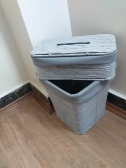 ست سطل و جای دستمال مدل ریبا کد 1