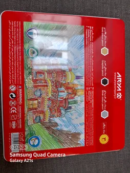 مداد رنگی 24+3 رنگ آریا مدل 3022