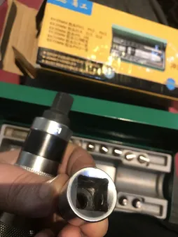 پیچ گوشتی ضربه خور مدل A100 مجموعه 13 عددی