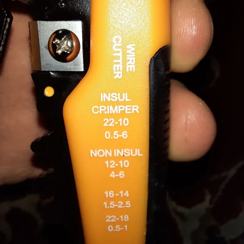 انبر سیم لخت کن دینگشی مدل TFT-8 سایز 10 اینچ