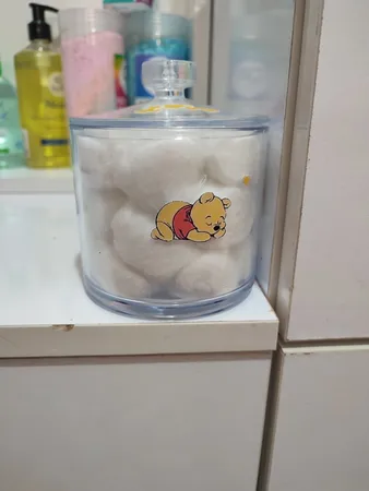 استند گوش پاک کن و پنبه آرایشی ویژن مدل پریتی کد MM01