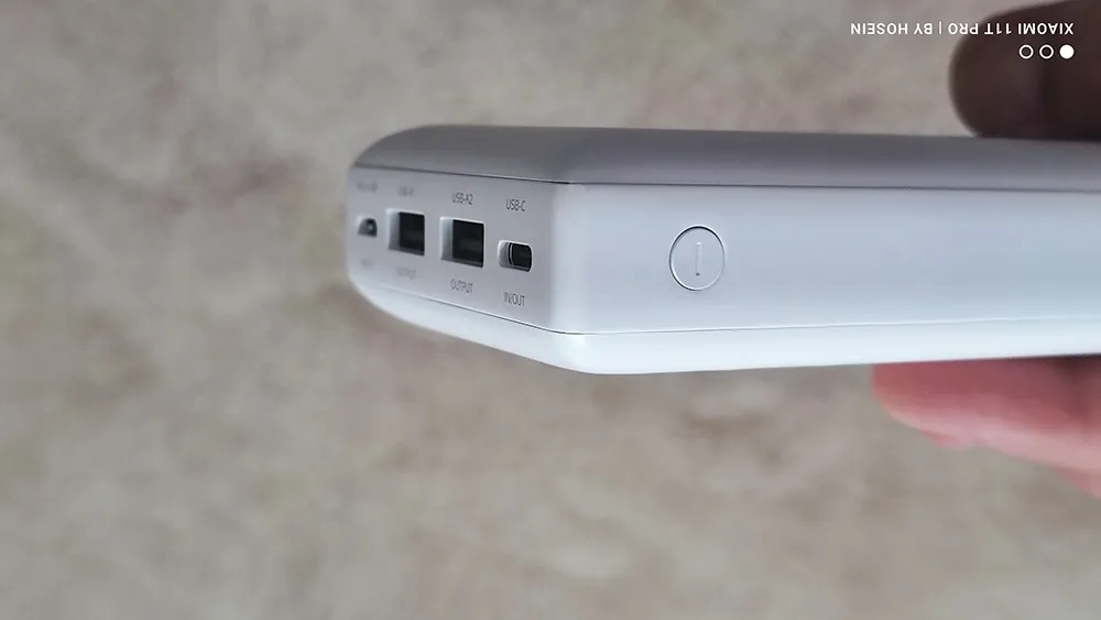 پاوربانک 15 وات ای دیتا مدل C20 ظرفیت 20000 میلی آمپر ساعت