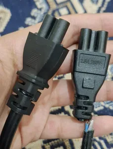 تجریه خرید کابل برق سه پین آداپتور لپ تاپ کی نت پلاس مدل CL طول 1.5 متر