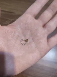 تجریه خرید آویز گردنبند طلا 18 عیار زنانه ناریا طرح قلب AZ4-4