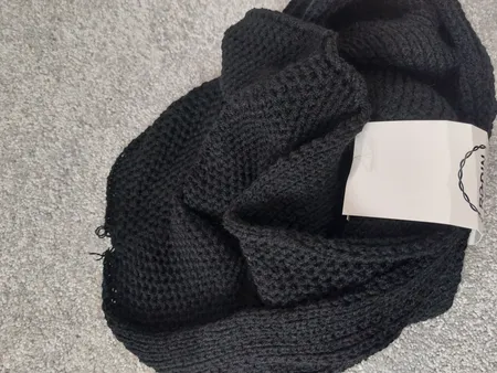 شال گردن بافتنی مدل رینگی