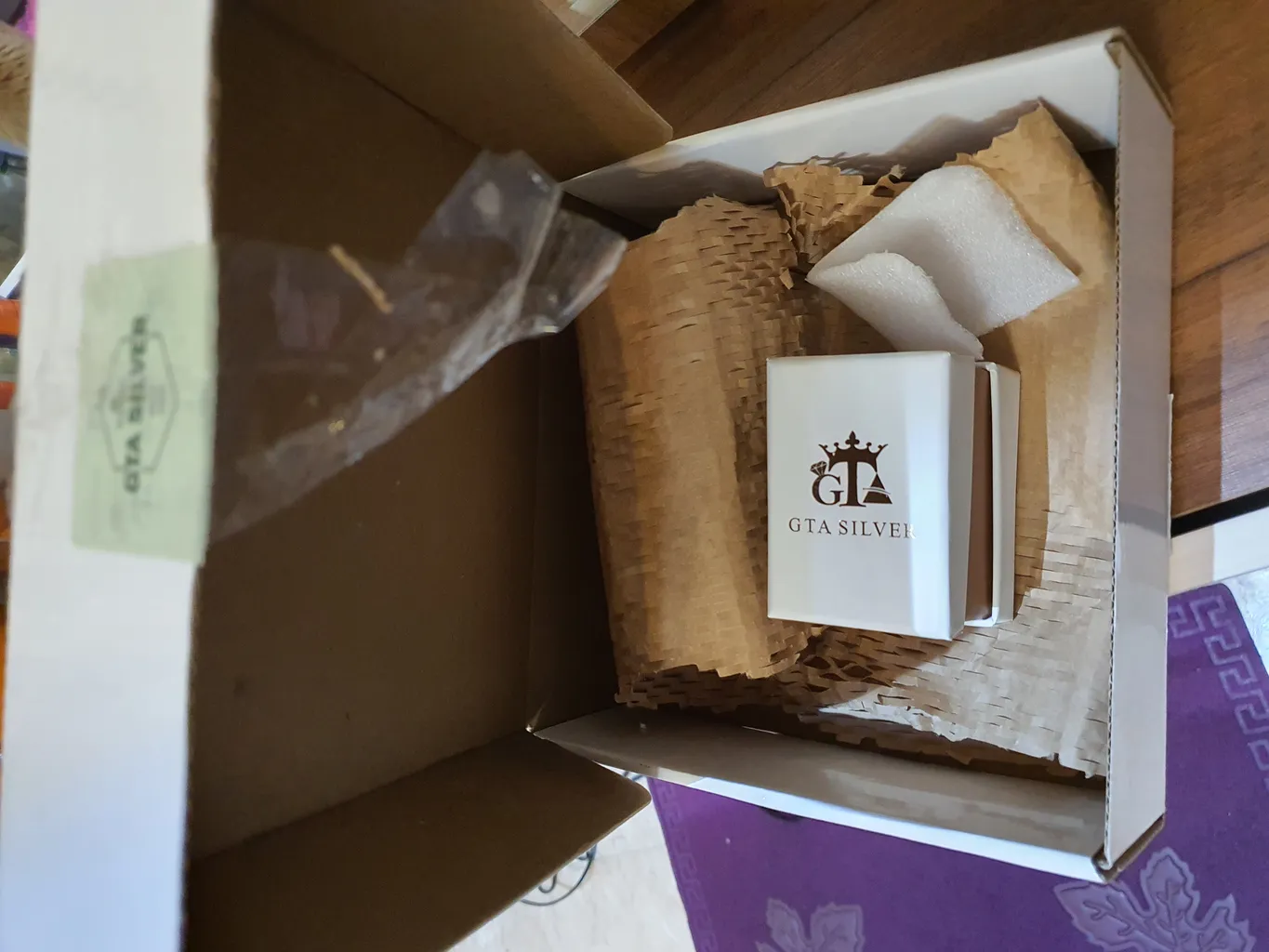 آویز گردنبند نقره زنانه جی تی ای مدل جی نایس