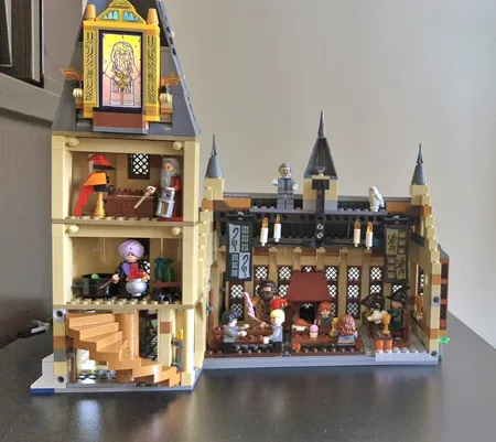 ساختنی طرح هری پاتر مدل قصر هاوارتز کد 32190