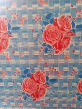 تجریه خرید سفره دو نفره طرح گل کد S741