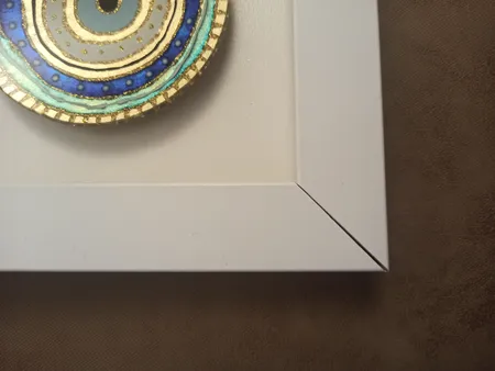 جاکلیدی مدل تابلو بشقاب طرح چشم نظر