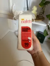 تجریه خرید پد پاک کننده آرایش صورت ناژه مدل پنبه‌ای کد 02 بسته 90 عددی