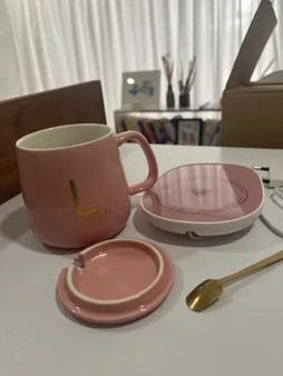 ماگ حرارتی لاکی مدل 1314 به همراه صفحه گرمکن برقی