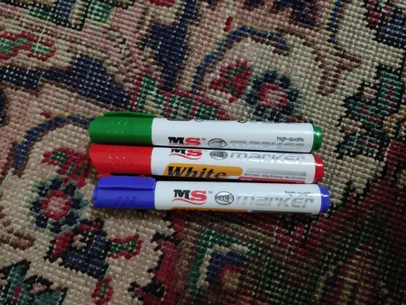 ماژیک وایت برد مدل سه رنگ بسته 3 عددی