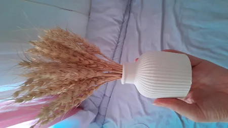 دسته گل خشک مدل خوشه گندم کد 20