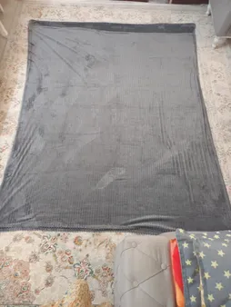 پتو مسافرتی  طرح پلیسه کد P08 سایز 240×200 سانتی متر