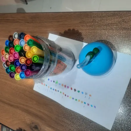 ماژیک رنگ آمیزی مدل هویج بسته 36 عددی