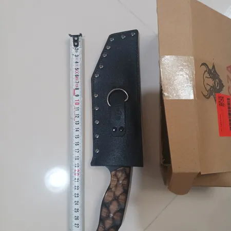 کیف کمری چاقو زیگزا مدل چرم طبیعی Co1