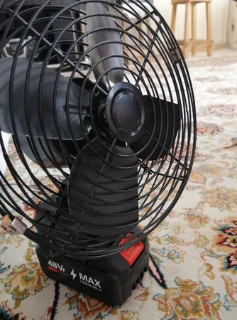 پنکه شارژی رومیزی باس مدل LIFE-STYLE