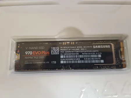 اس اس دی اینترنال PCIe Gen3 x4 سامسونگ مدل 970 EVO PLUS  ظرفیت 1 ترابایت