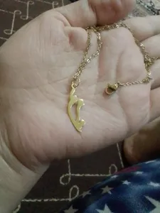 تجریه خرید گردنبند نقره طرح اسم مریم کد 02