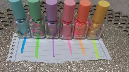 ماژیک علامت گذار طرح لاک کد kmt بسته 6 عددی