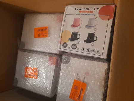 ماگ حرارتی لاکی مدل Temperature Cup به همراه صفحه گرم کن برقی