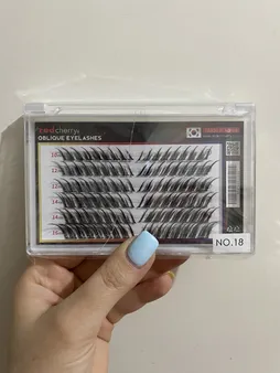 مژه مصنوعی رد چری مدل پالتی مسکو میکس