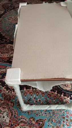 میز اداری دیزم مدل مونتاژی TLD_asm_120×60_BRN