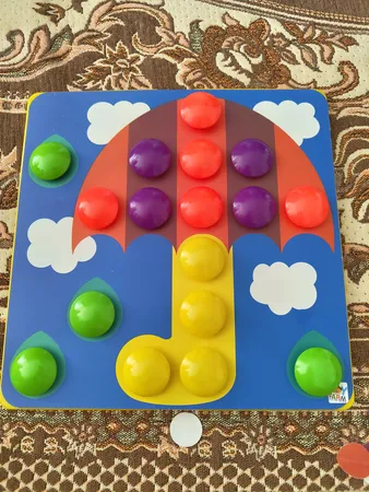 بازی آموزشی توی فارم مدل دکمه چین