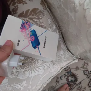 تجریه خرید شارژر دیواری 50 وات مدل iph60 به همراه کابل USB-C به لایتنینگ