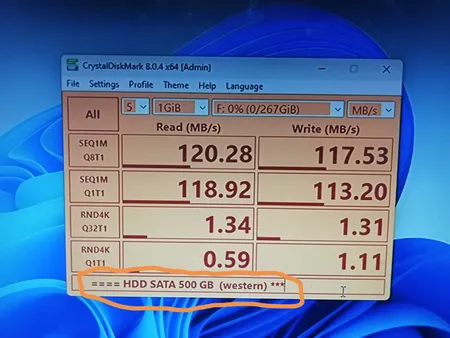 هارددیسک اینترنال وسترن دیجیتال مدل Blue WD5000AZLX ظرفیت 500 گیگابایت