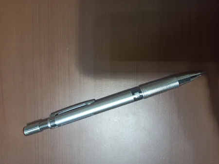 مداد نوکی 2 میلی متری مدل  کلاسیک تراش دار کد 03 بسته 2 عددی