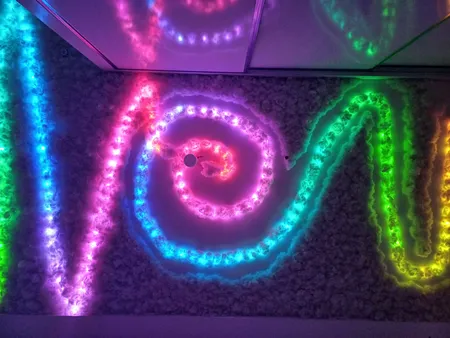 ریسه ال ای دی دریم لایت مدل فول کالر طول 10متر