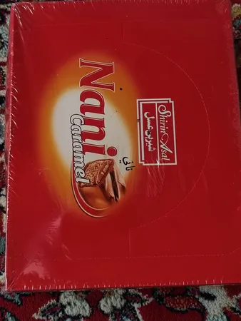 شکلات مغز دار نانی شیرین عسل -800 گرم بسته 100 عددی