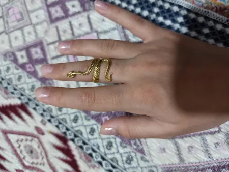 انگشتر مدل مار کد SN-110