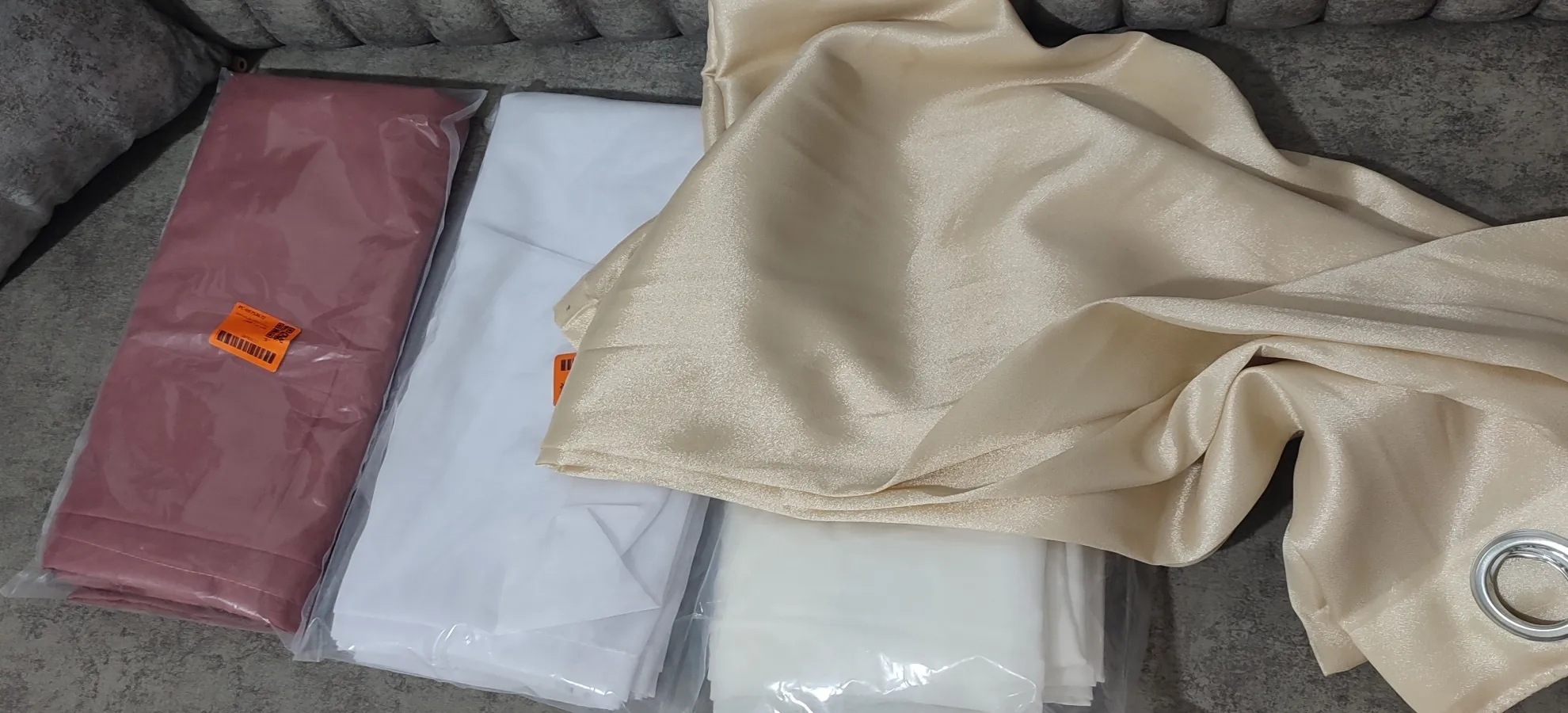 پرده کد GS215 سایز 140×280 سانتی متر