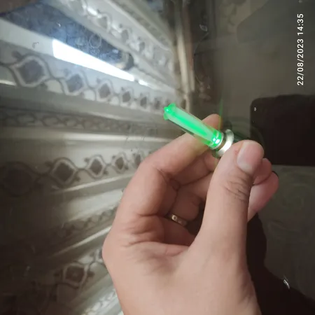 چراغ چرخ دوچرخه آیرون من مدل Rb20 بسته 2 عددی