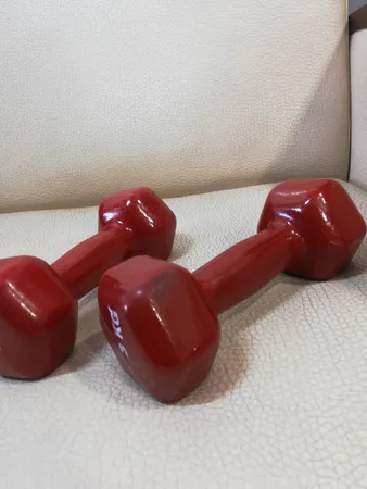 دمبل وزنه پویا مدل روکش دار وزن 3 کیلوگرم بسته 2 عددی