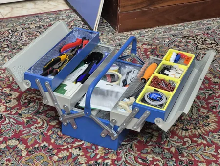 جعبه ابزار صنایع فلزی لوکس درویشیان مدل P403