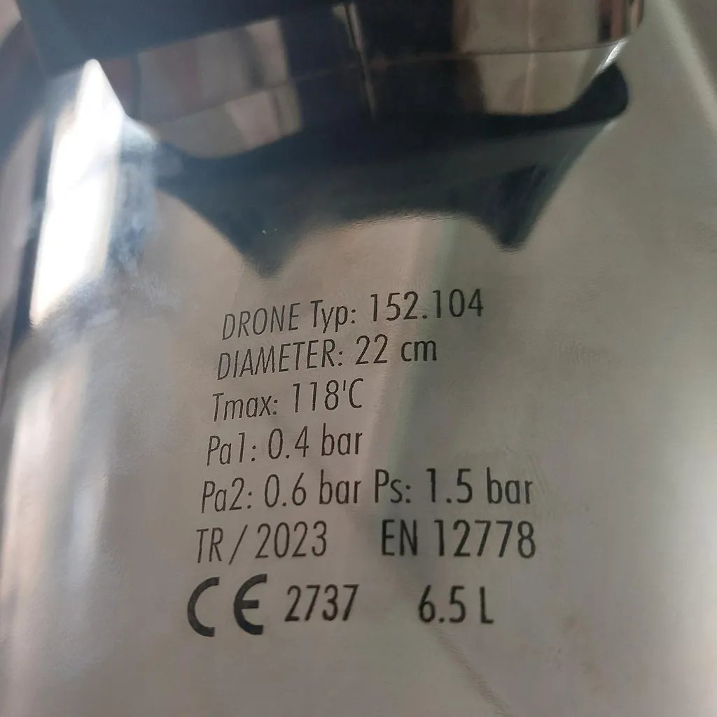 زودپز نورنبرگ مدل B  گنجایش 6.5 لیتر