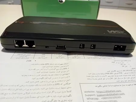 یو پی اس کوچک دبلیو جی پی مدل POE1 ظرفیت 10400 میلی آمپر ساعت