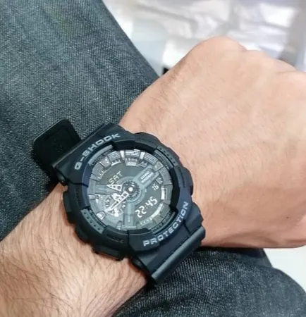 ساعت مچی دیجیتال مردانه کاسیو مدل جی شاک مدل GA-110-1B