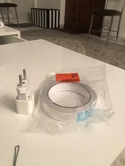 نوار چسب مدل نسوز  الومینیومی طول 50 متر