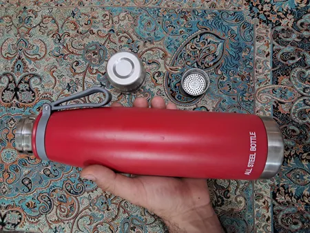 فلاسک مدل حرفه ای کوهنوردی گنجایش 1 لیتر