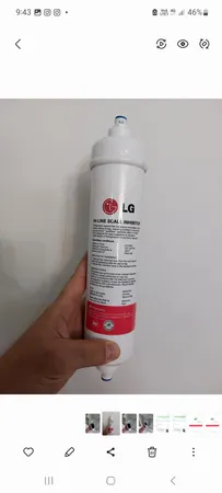 فیلتر تصفیه آب یخچال و فریزر ساید مدل JW-LG-RF